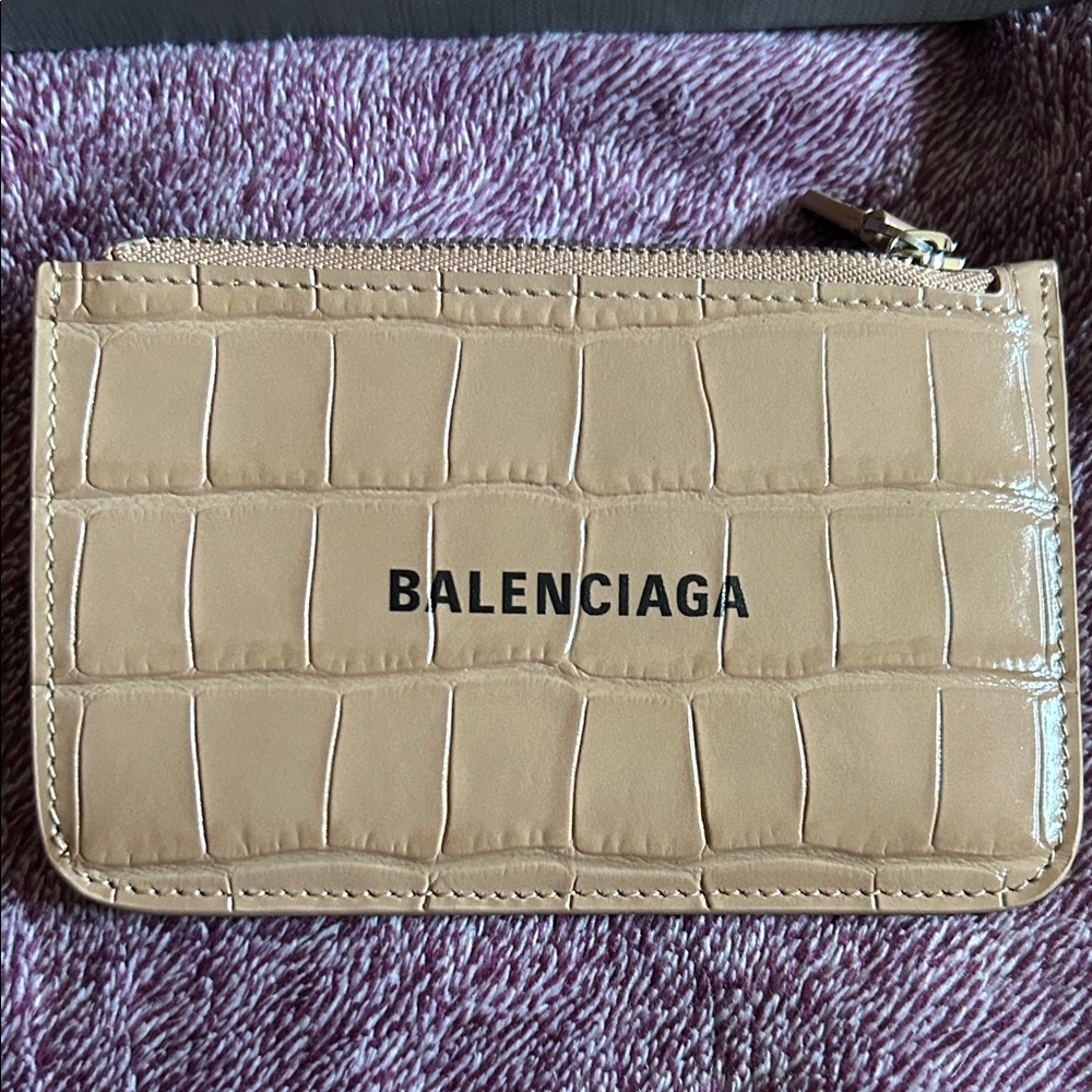 Balenciaga Cash Large Long Coin and Card holder
